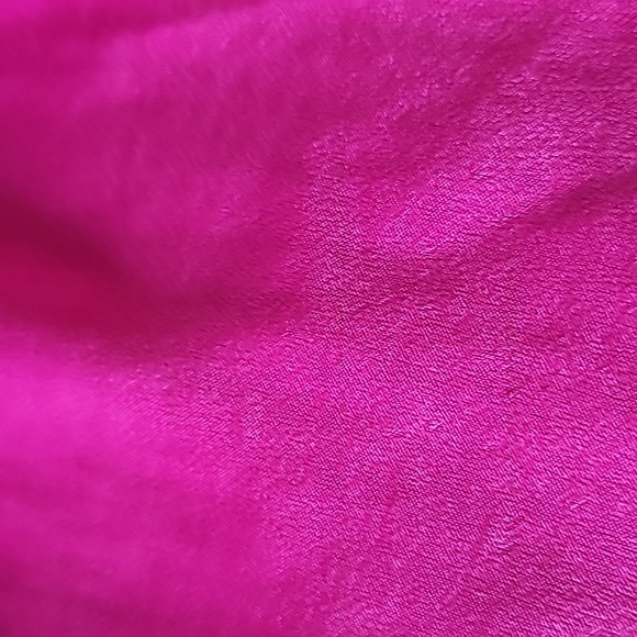 FREE PEOPLE Gabby’s Party All Night Mini Satin Dress Fuchsia Pink Size 6 - Picture 4 of 13